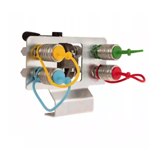 Hydraulik Kugelhahn Umschalthahn 6/2 Wege geschlossene 4xKupplungsdose - Bild 1 von 3