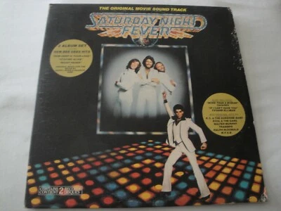 Saturday Night Fever DOUBLE VINYL ALBUM 1977 RSO RECORDS RS-2-4001  - Image 1 of 2