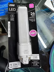 Feit Electric 26 Watt Replacement 1100 lumens Cool White 4 pin PL26E/H/841/LED - Picture 1 of 2