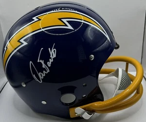 Dan Fouts Signed Auto San Diego Chargers 2 Bar TK Throwback F/S Helmet JSA - Picture 1 of 5