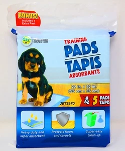 Greenbrier strapazierfähige und super saugfähige Welpen-Trainingspads (5 PADS TAPIS)  - Bild 1 von 2