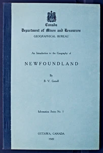 Libretto - Geografia di Terranova - Dipartimento delle Miniere Ottawa 1949 EPH265 - Foto 1 di 5