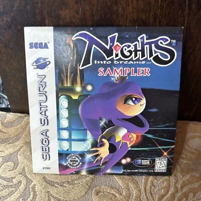 Nights Into Dreams... (Sega Saturn, 1996) NO PARA REVENTA Foto 1 de 4