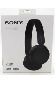 Sony WH-CH520 Wireless Bluetooth Headphones On-Ear Headset + Microphone Black - Picture 1 of 2