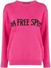 Alberta Ferretti L126605 Maglione Be A Free Spirit Sweater SZ 40 44 46