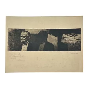 Fernando Somoza. Gravur. Radierung. Zeitgenössische Kunst. Spanien Künstler. - Bild 1 von 5