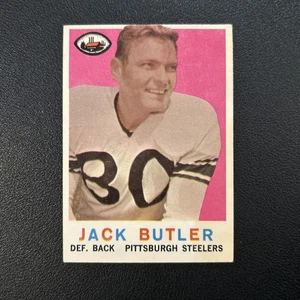1959 Topps #22 Jack Butler Pittsburgh Steelers EX - Bild 1 von 2