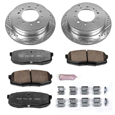 PowerStop K3073-36 08-11 fits Lexus LX570 Rear Z36 Truck & Tow Brake Kit Foto 1 de 2