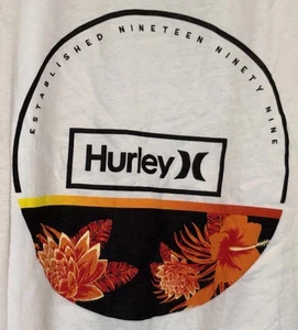 T-shirt Hurley Everyday Washed Filler bianca X-Large spiaggia surf skate outdoor nuova con etichette - Foto 1 di 19