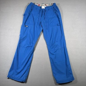 Koi Scrub Pants Lindsey 701 P Women’s Petite Size Small Royal Blue Medical - Bild 1 von 9