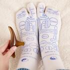 Chaussettes de massage des pieds chaussettes de réflexologie respirante pour salon de massage ménage