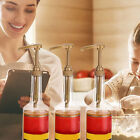 8 Pcs Golden Syrup Pump Pp Bottle Dispenser Shampoo Head Sauce