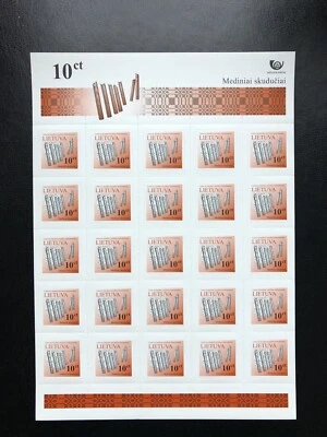 Lituania 2012 Mi 1087/1092I primera edición MNH hojas completas. ¡Raro! Foto 1 de 4