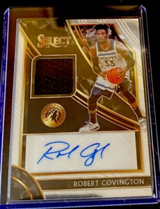 Camiseta deportiva Robert Covington 2019-20 Panini Select autógrafo automático/199 - Imagen 1 de 2