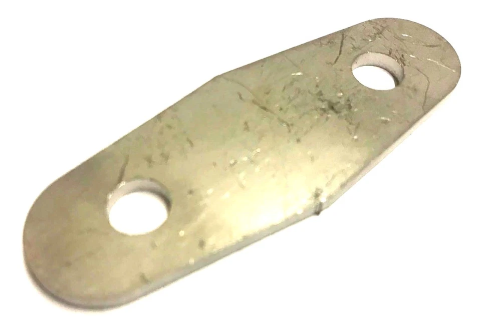 CLASSIC MINI DOOR HINGE SUPPORT PLATE ALA6381 STAINLESS STEEL COOPER MK3> 7K3 - Image 1 of 1