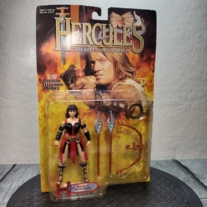 ToyBiz Hercules Legendary Journeys Xena 2 Warrior Disguise 1996 Vintage Figure - Picture 1 of 14