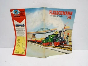 FLEISCHMANN RAILWAYS THE TRAIN OF TODAY 1974 BOOK EXCELLENT (B101) - Picture 1 of 2