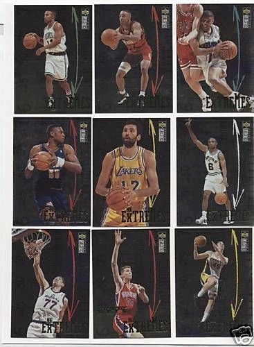 Spud Webb # E2 NBA Extremes Upper-Deck Insert Card NBA ITALIAN - Image 1 of 1