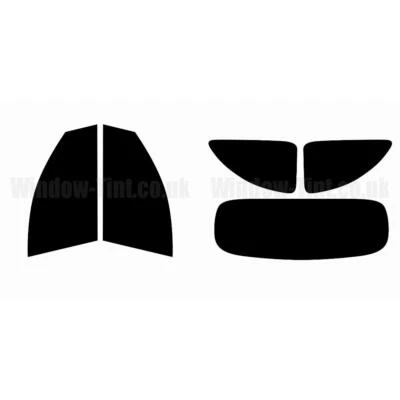 For Hyundai i20 3-door 2008-14 Full Pre Cut Window Tint Kit Front & Rear Film - Image 1 of 4