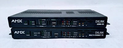 2AMX DXLINK HDMI-RX + MultiFormat-TX Audio/Video over IP FG1010-500 + FG1010-310 - Image 1 of 4