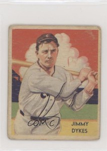 1934-36 National Chicle Diamond Stars R327 Jimmy Dykes #42
