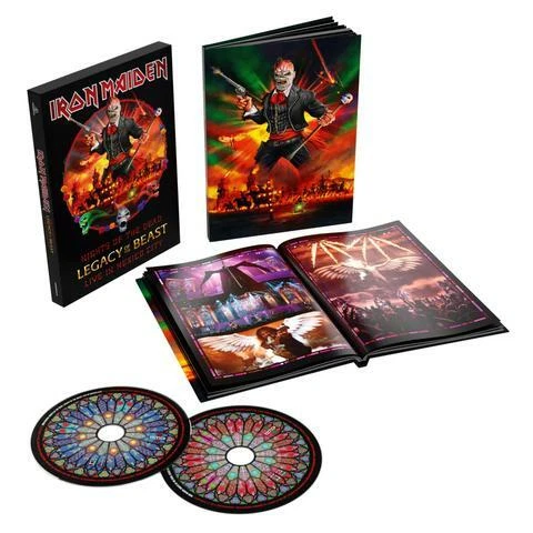 Iron Maiden Nights of the Dead Legacy of the Beast 2 CD Digibook NUEVO Foto 1 de 1