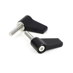 Perno giratorio M4 16 mm palanca de pulgar de tuerca de ala tornillo fr 15 mm abrazadera de varilla bloque de riel hágalo usted mismo - Imagen 1 de 6