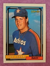 1992 O-Pee-Chee #34 Jeff Juden Houston Astros Baseball Card - PC Quality & TTM