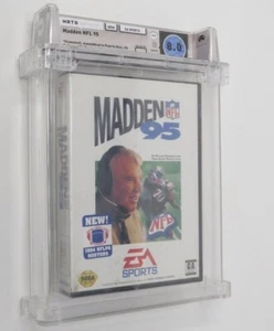 Madden '95 NFL Football Sega Genesis Factory Sealed Video Game Wata Graded 8.0 - Picture 1 of 8