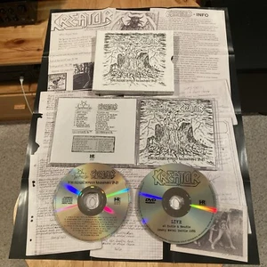 Kreator – Bonecrushing Demos Rehearsals 84-85 CD/DVD end of the world blitzkrieg - Picture 1 of 13
