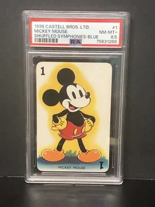 1938 Mickey Mouse #1 Castell Psa 8.5 NM-MT+ Blue Back POP 3 - Picture 1 of 4