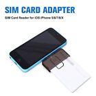 SIM Card Adapter SIM Card Reader Mini SIM Nano for iOS Phone5/6/7/8/X(Plug&P L.M