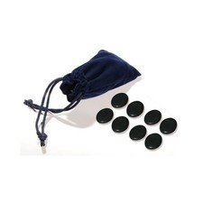 8 pierres de massage en basalte pour orteils