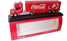 Caminhão Coca Cola Marca Guisval Custom Scania Em Plástico E Metal Novo  Escala 1.64 Tamanho 7cm