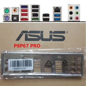 NEUF plaque arrière bouclier POUR ASUS P8P67 PRO IO I/O plaque arrière bouclier - Photo 1/1