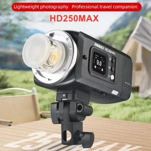 JINBEI HD250MAX 220W TTL HSS 1/24700s Outdoor Camera Flash Light Touch Speedlite - Picture 1 of 7
