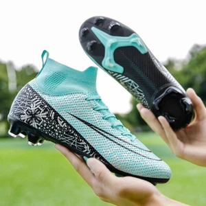Quality Soccer Shoes Football Shoes for Men Soccer Cleats for children Original - Picture 1 of 6