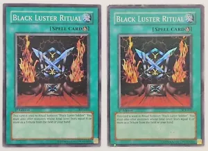 2004 Yugioh Black Luster Ritual SYE-025 1st Edition Ultra Rare - Picture 1 of 2