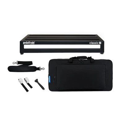 Pedaltrain Classic 2 SC 24x12,5 pulgadas pedalera con estuche blando Foto 1 de 4