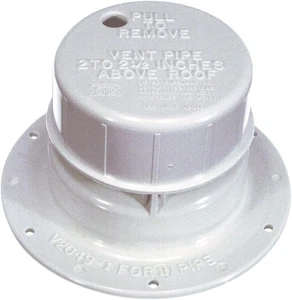 Tapa de ventilación de plomería para casa móvil, Inc. 88181, blanca - Imagen 1 de 12