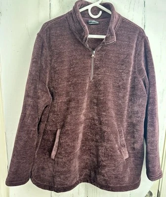 CHAQUETA POLAR DIFUSA 1/4 CREMALLERA GRANATE XXL 32 GRADOS CALOR XXL nueva sin usar Foto 1 de 4