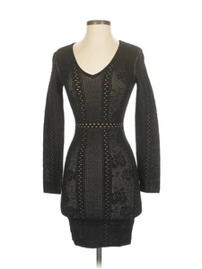 Bebe Women Black Cocktail Dress XS - Picture 1 of 4
