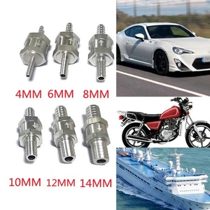 Válvula de retención antirretorno de combustible unidireccional 12 mm gas aire combustible gasolina diésel aceite aspiradora - Imagen 1 de 6