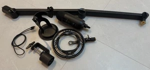 Blue Yeti USB Microphone, Official Blue Boom Arm, Shock Mount And Desk Mount - Picture 1 of 6