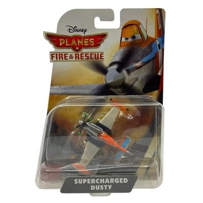 Disney Pixar Planes Fire and Rescue Supercharged Dusty 1:55 Diecast Mattel 2014 - Image 1 of 4