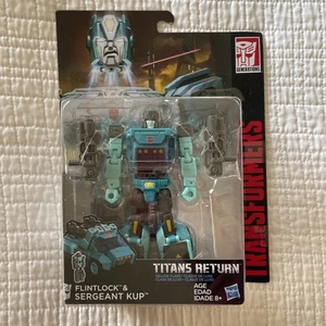 Transformers Titans Return deluxe class Autobot Kup + Headmaster Flintlock  - Picture 1 of 5