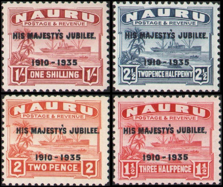 Nauru #31-34 MH Foto 1 de 1