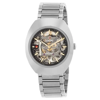 Rado DiaStar Original Skeleton Automatic Grey Dial Unisex Watch R12162153 - Image 1 of 4
