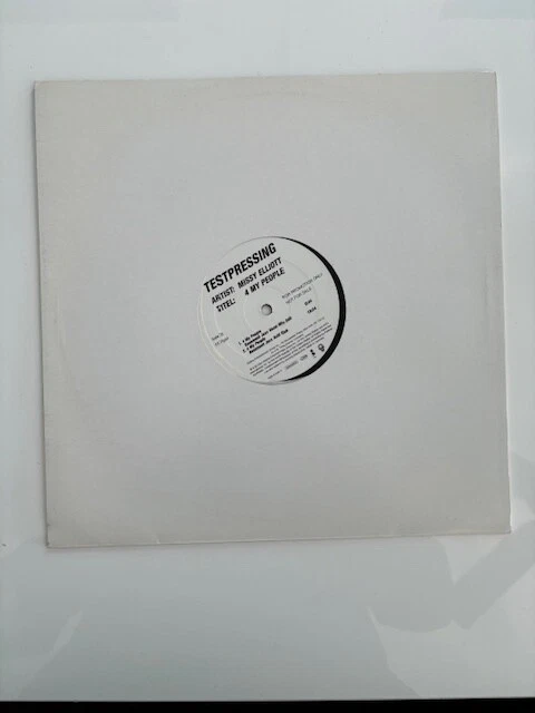 Missy Elliott, 4 My People 12" Vinyl PROMO / TESTPRESSING 2002 RARITÄT - Bild 1 von 1