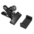 Guitar Bass Head Clip Phone Holder Clamp For Mic Stand Live Broadcast Bracket